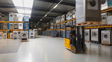 Industriële wasmachines en drogers kopen