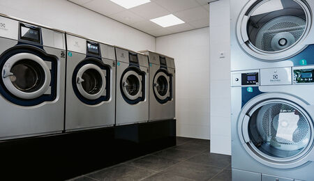 Self-service wasserette voor Camping De Kleine Wolf