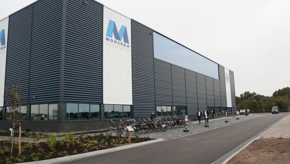 Her-opening van Moderna Textielservice